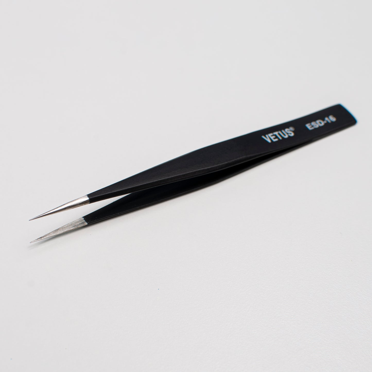Tweezers Vetus ESD 16, 1pcs, Tweezers For Bending Wire, Stainless Steel Tweezers, Non Magnetic Straight Tweezer For Enamelwork Very Sharp (Copy)