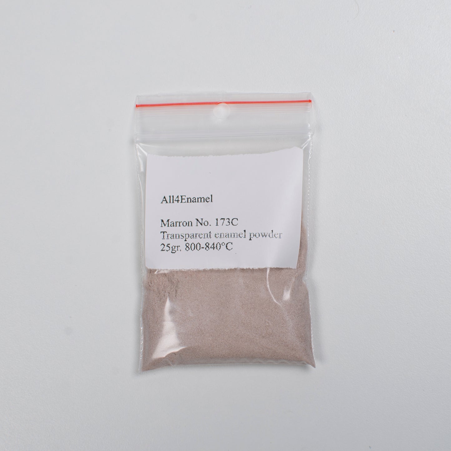 Enamel Powder Maroon Transparent Enamel No 173C, 25gr. Glassed Enamel Powder For Enameling in Kiln And Torch, Making Jewelry (Copy)