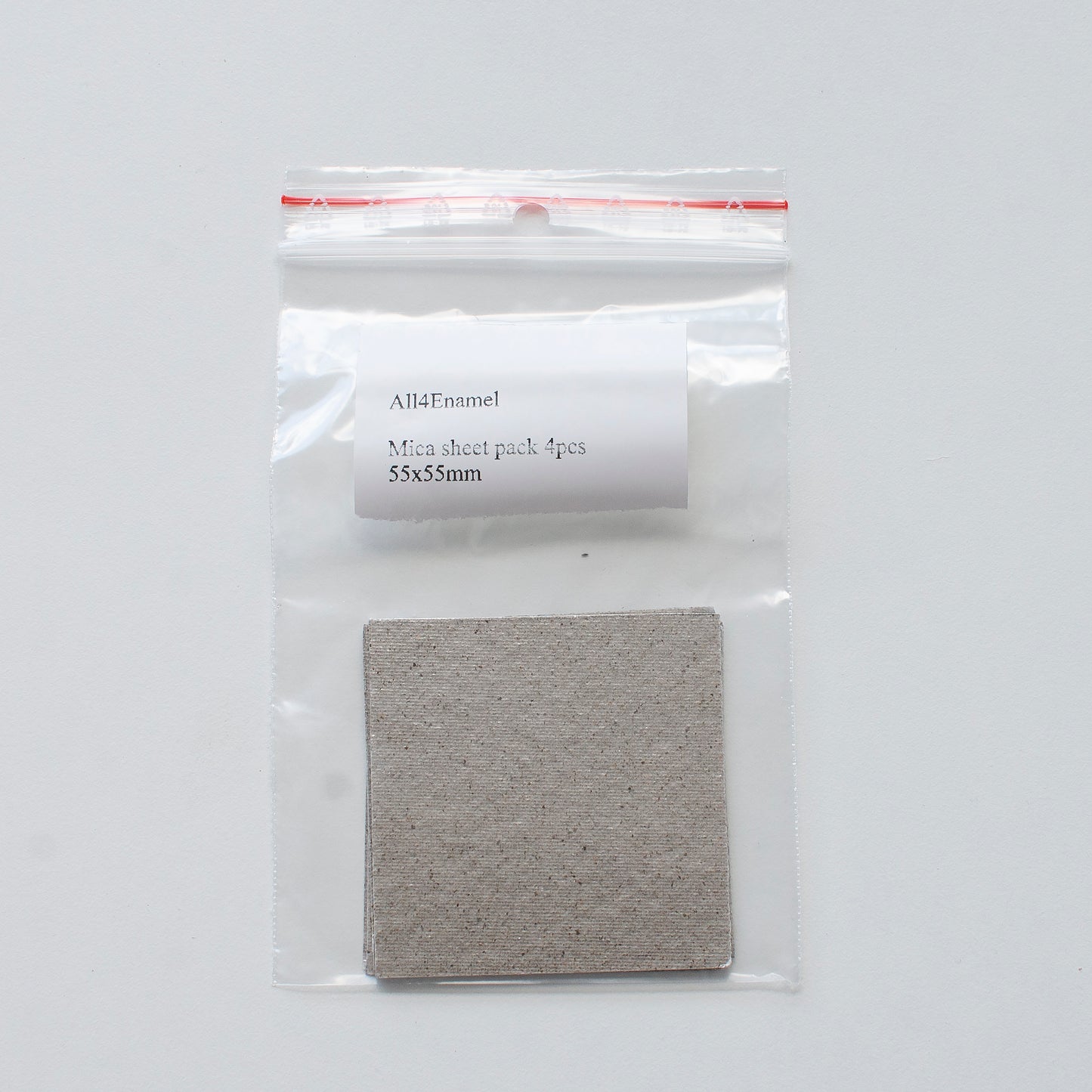 Mica Sheet 4 pcs., 55x55 mm., High Temperature Resistant Sheet For Enamelwork, Heat Proof Thick Mica Paper, Tools For Enamel Art