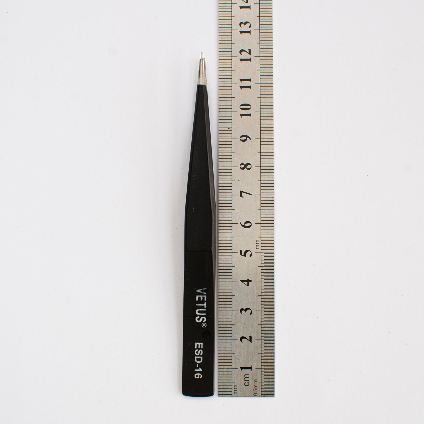 Flat Half Round Tweezers, 1pcs, Handmade Tweezers For Wire Twisting, Stainless Steel Tweezers For Filigree, Non Magnetic Tweezers