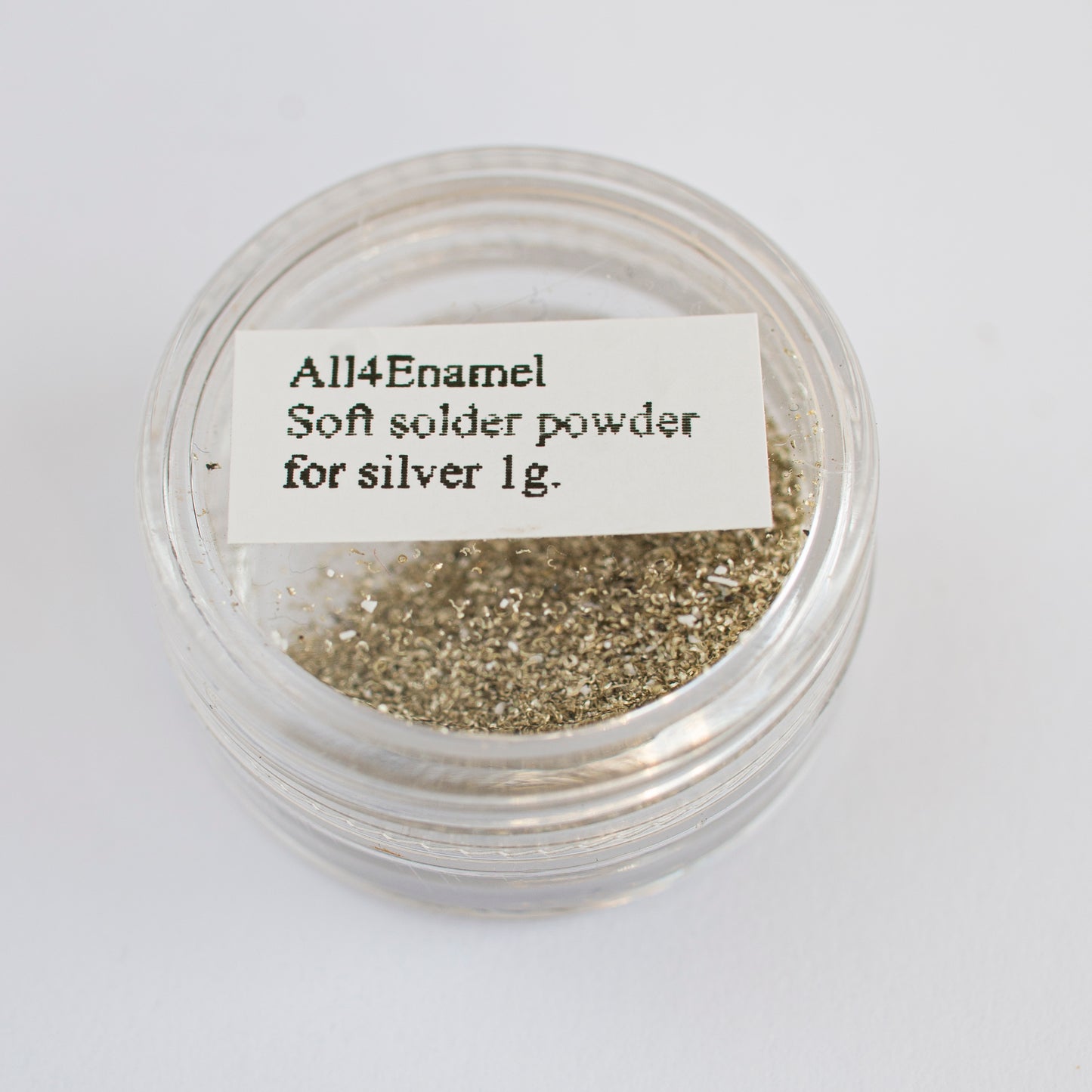 Handmade Soft Silver Solder Shavings: Jewelry Making Materials