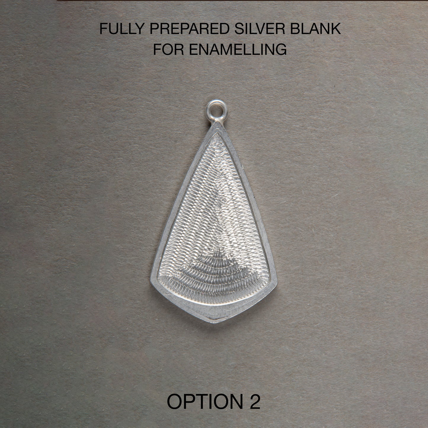 Sterling Silver Blank For Enamelling 32x20 mm, No Need To Add Foil Or Counter Enamel, 925 Form Prepared For Making Earrings Or Pendant