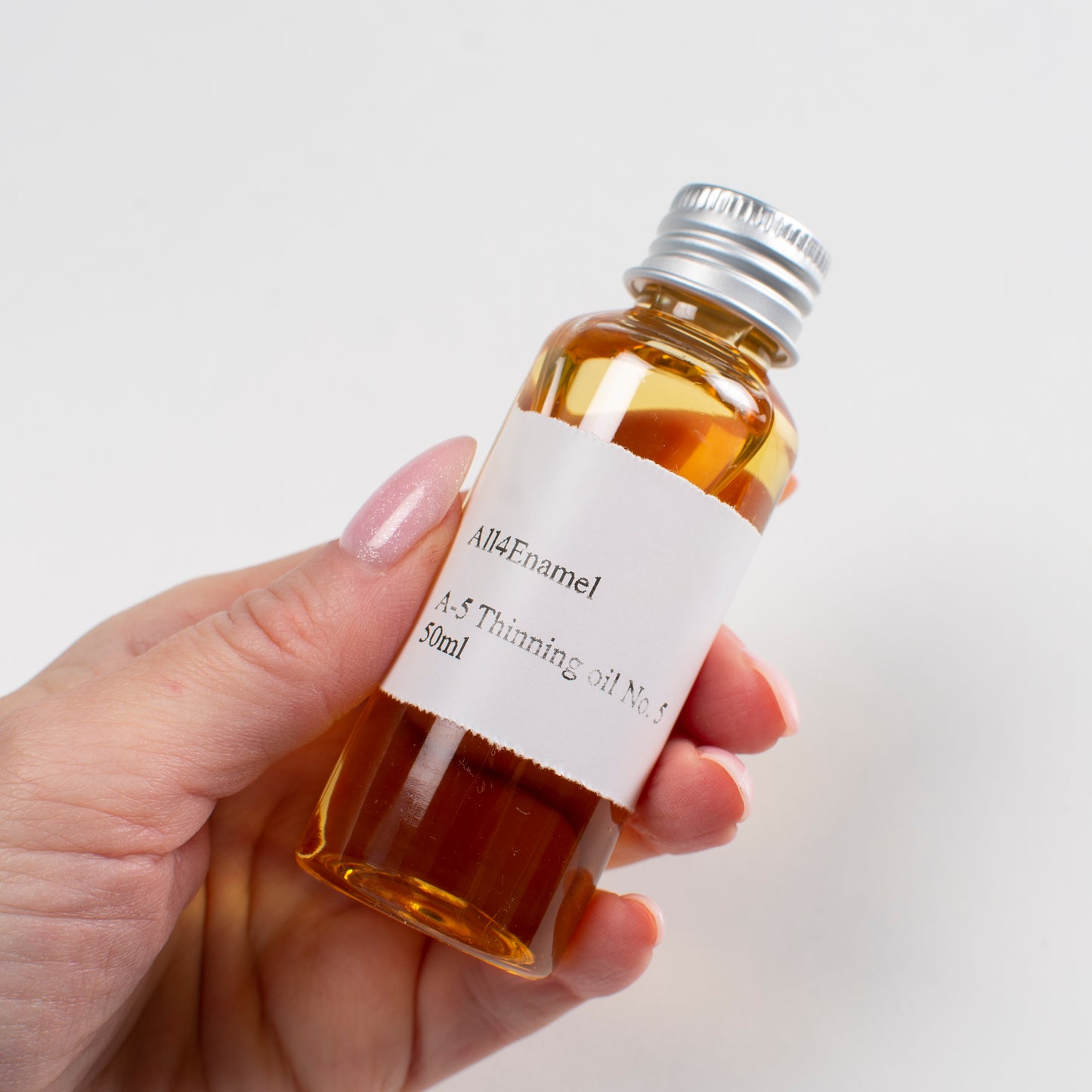 Thinning Oil No. 5 (50 ml), Mixing Medium for Enamel Painting, Jewelry Enameling Supplies