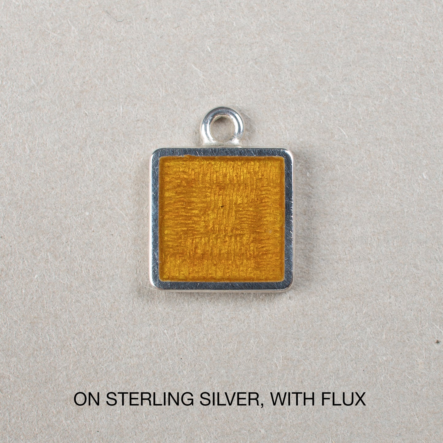 Enamel Powder Orange Transparent Enamel No. 151, 25gr. Glassed Powder For Enameling On Silver, Copper, Gold, Enamelling Tools