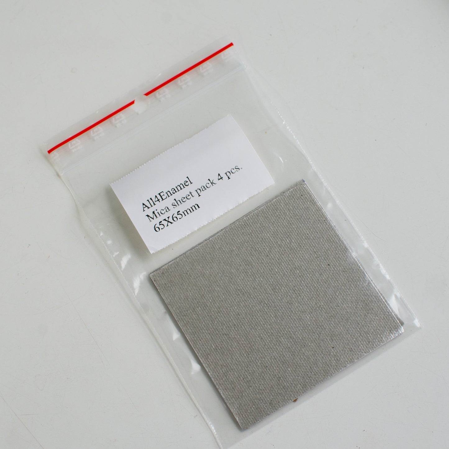 Mica Sheet 4 pcs., 65x65 mm., High Temperature Resistant Sheet For Enamelwork, Heat Proof Thick Mica Paper, Tools For Enamel Art