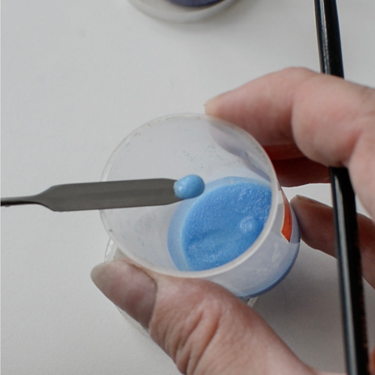 Enamelling Kit For Making Round Blue/Purple Silver Pendant, DIY Cloisonne Enamel Work, Tools And Materials for Making Handmade Jewelry