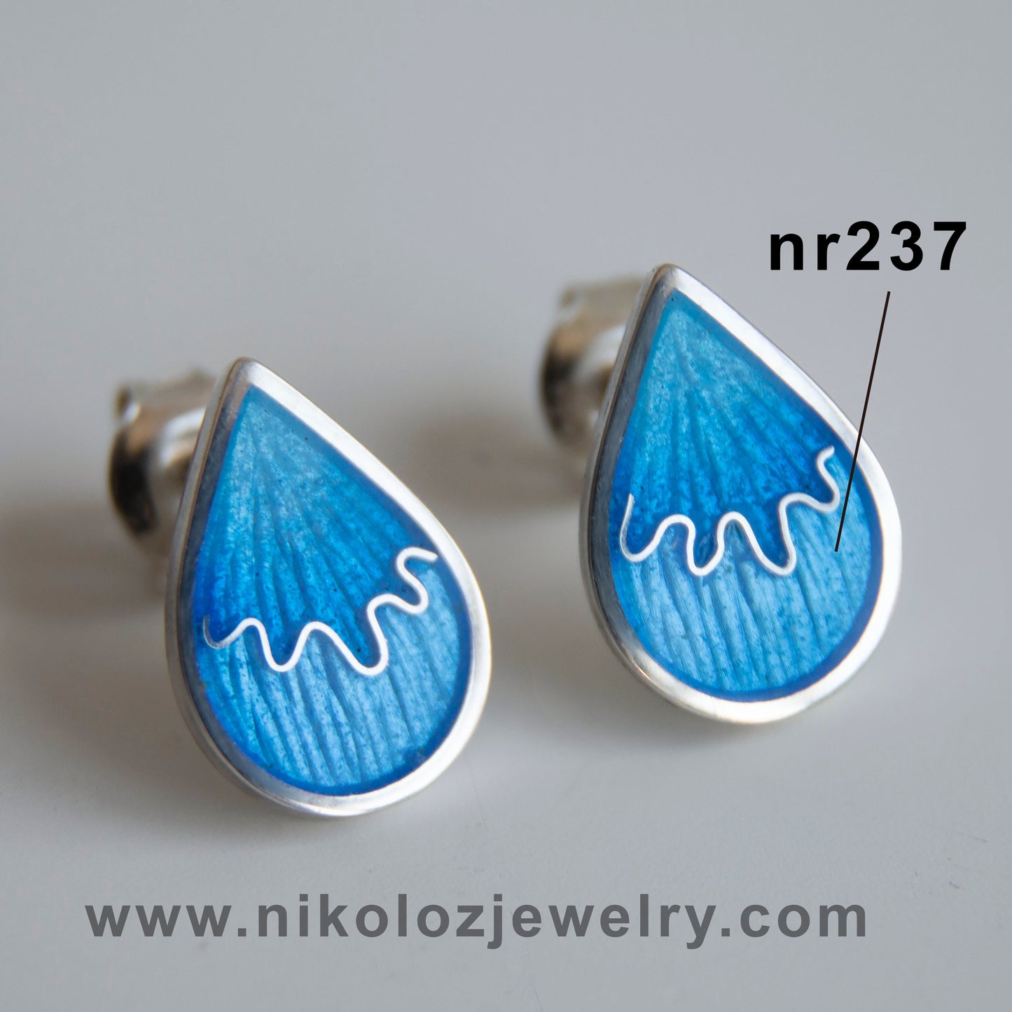 Enamel Powder Arctic Blue Transparent Enamel No 237, Glassed Enamel Powder For Enameling (25g., 50g.,100g)