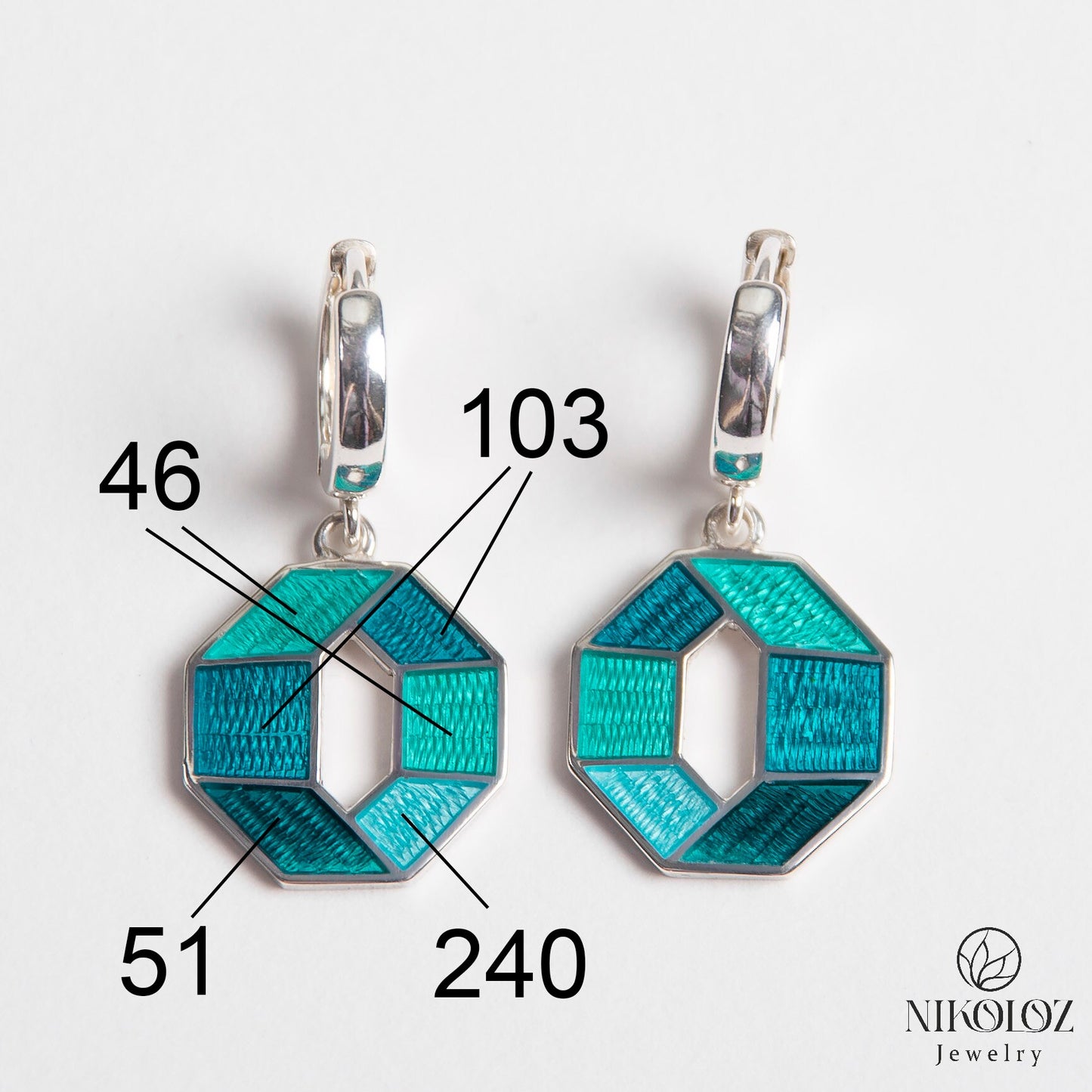 Enamel Powder Dark Turquoise Transparent Enamel No 103, 25gr. Enamel Powder For Enameling, Enamelling For Kiln And Torch, DIY Jewelry