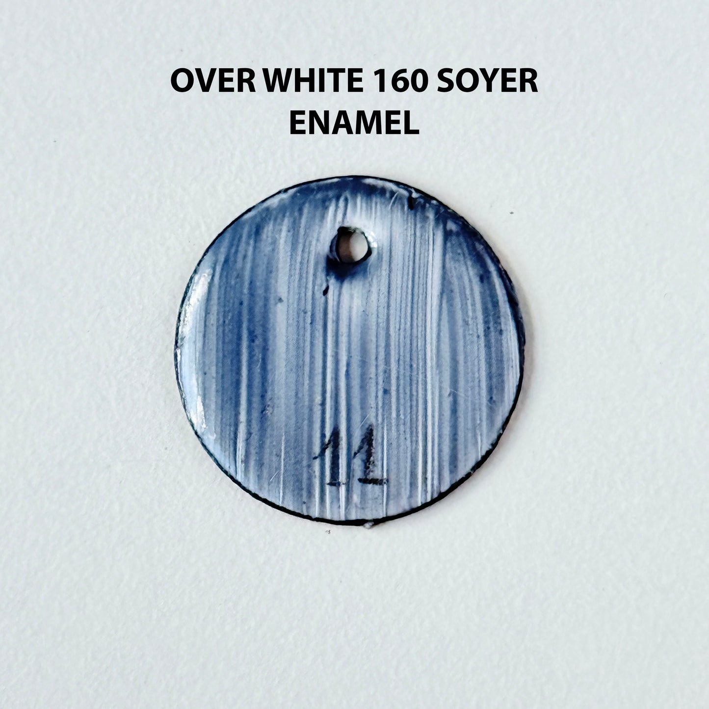 Onglaze Enamel Powder - 8g, Overglaze Painting Powder for Ceramics & Jewelry, Grey No. G011