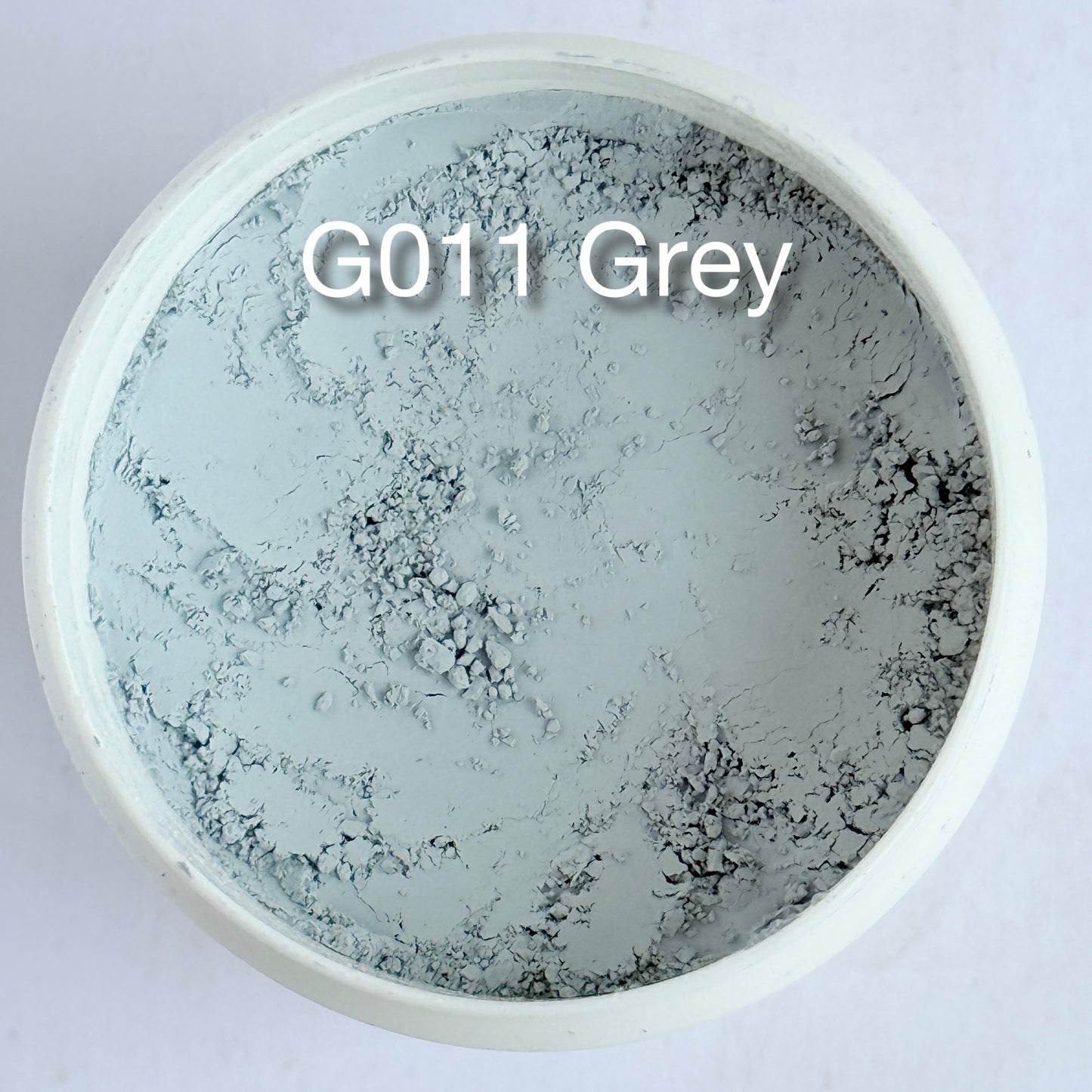 Onglaze Enamel Powder - 8g, Overglaze Painting Powder for Ceramics & Jewelry, Grey No. G011