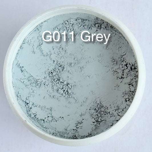 Onglaze Enamel Powder - 8g, Overglaze Painting Powder for Ceramics & Jewelry, Grey No. G011