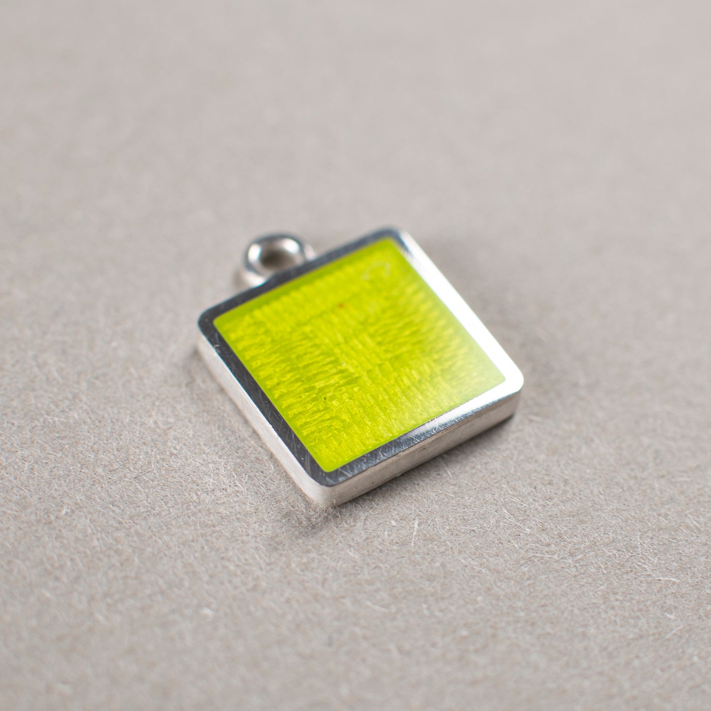 Enamel Powder Neon Yellow Transparent Enamel No. HS-12, Glassed Powder For Enameling (25g., 50g., 100g.)