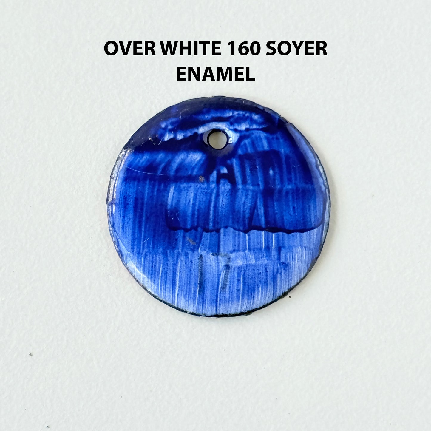 Onglaze Enamel Powder - 8g, Overglaze Painting Powder for Ceramics & Jewelry, Bright Blue No. G017