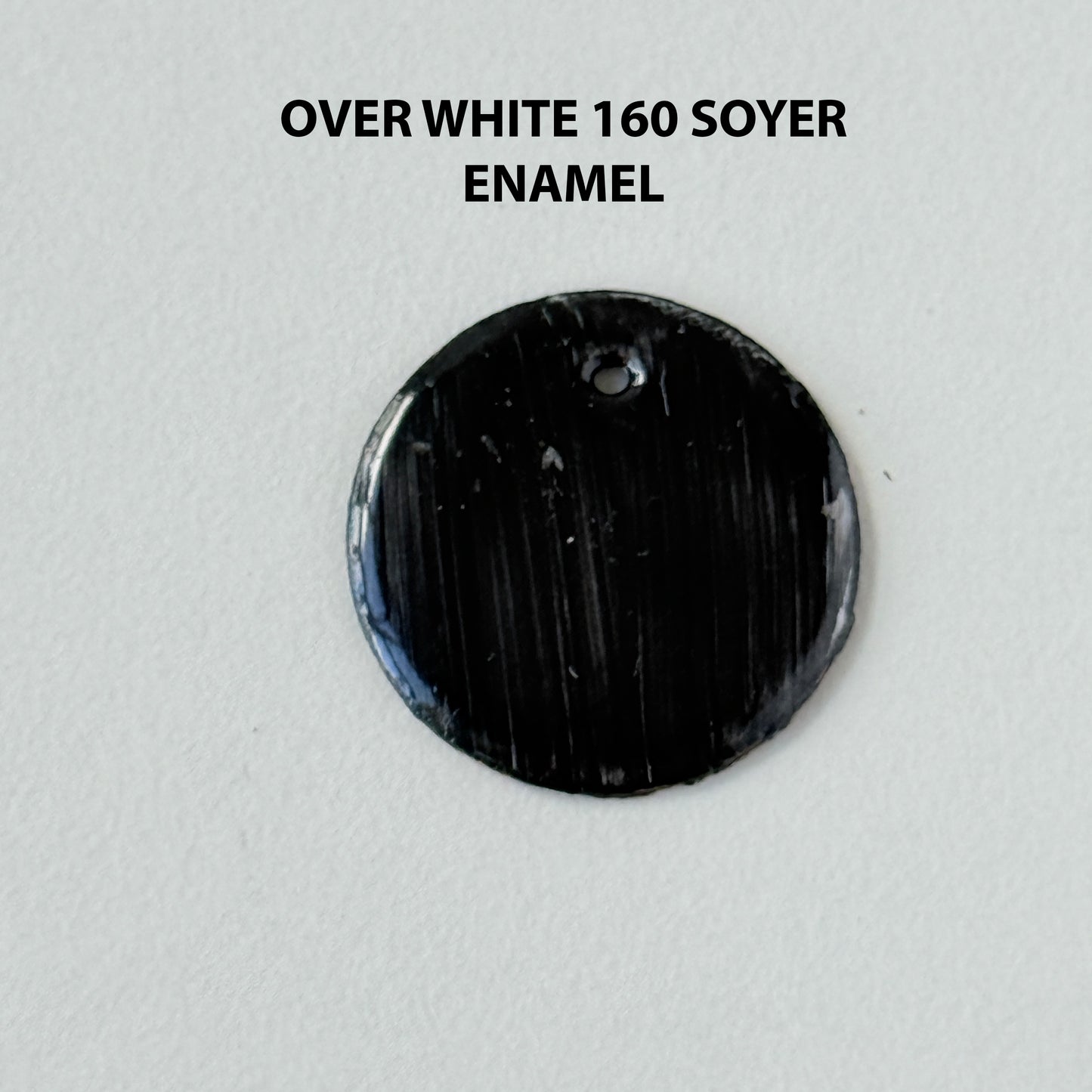 Onglaze Enamel Powder - 8g, Overglaze Painting Powder for Ceramics & Jewelry, Black No. G002