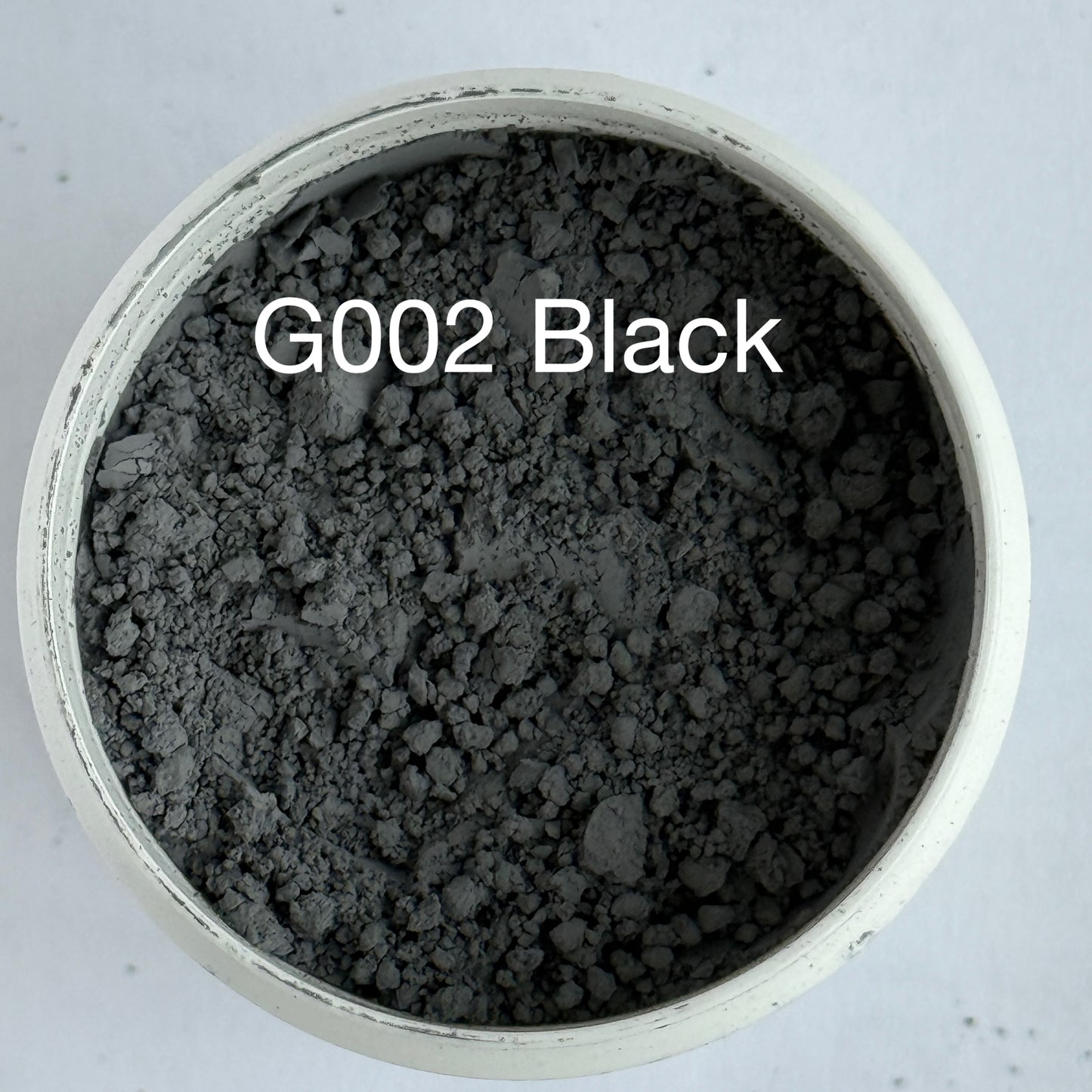 Onglaze Enamel Powder - 8g, Overglaze Painting Powder for Ceramics & Jewelry, Black No. G002