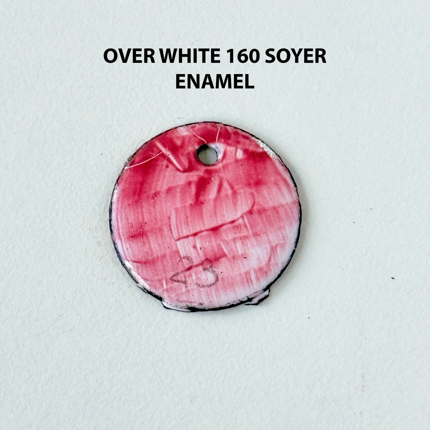 Onglaze Enamel Powder - 8g, Overglaze Painting Powder for Ceramics & Jewelry, Pale Pink No. G023