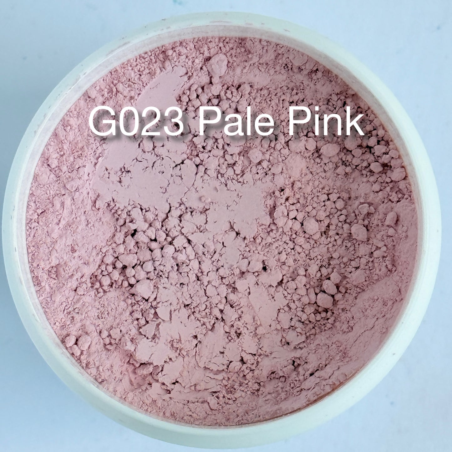 Onglaze Enamel Powder - 8g, Overglaze Painting Powder for Ceramics & Jewelry, Pale Pink No. G023