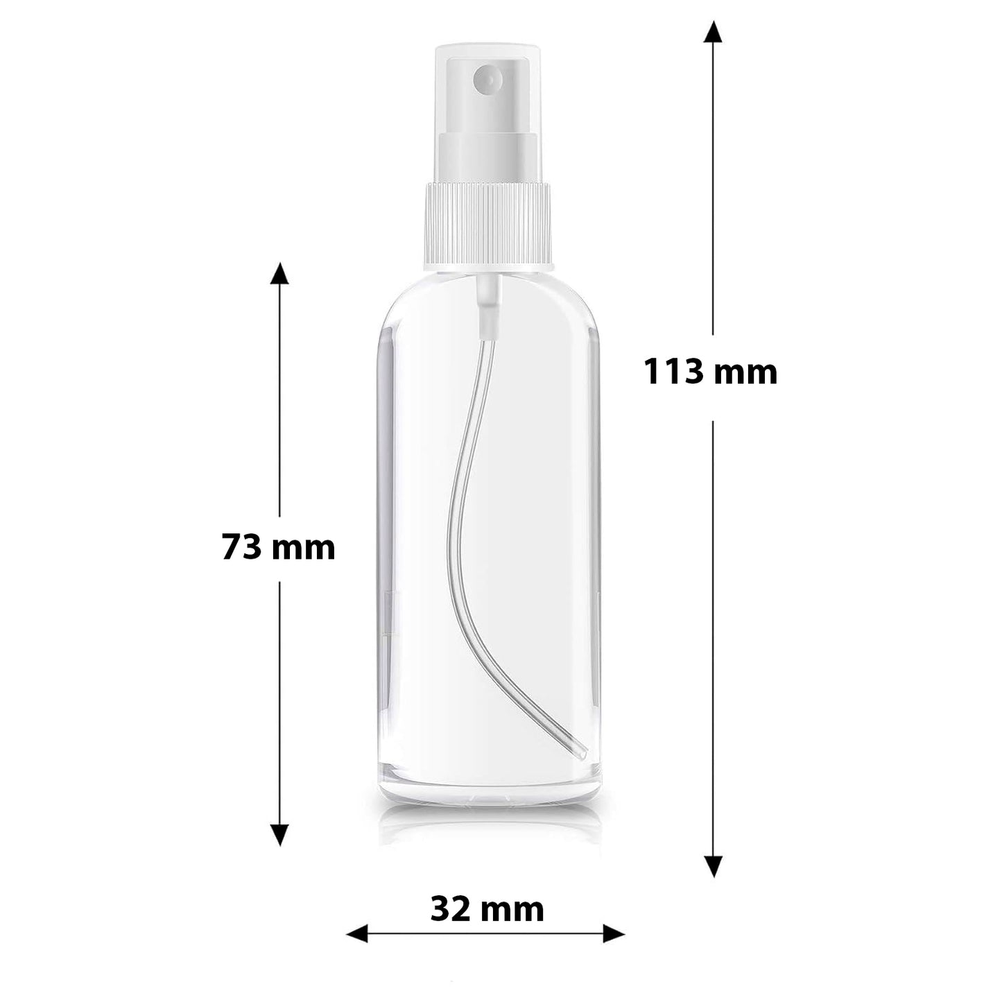 50 ml Plastic Bottle With Spray Cap For Klyr Fire And Glue, 1pcs.