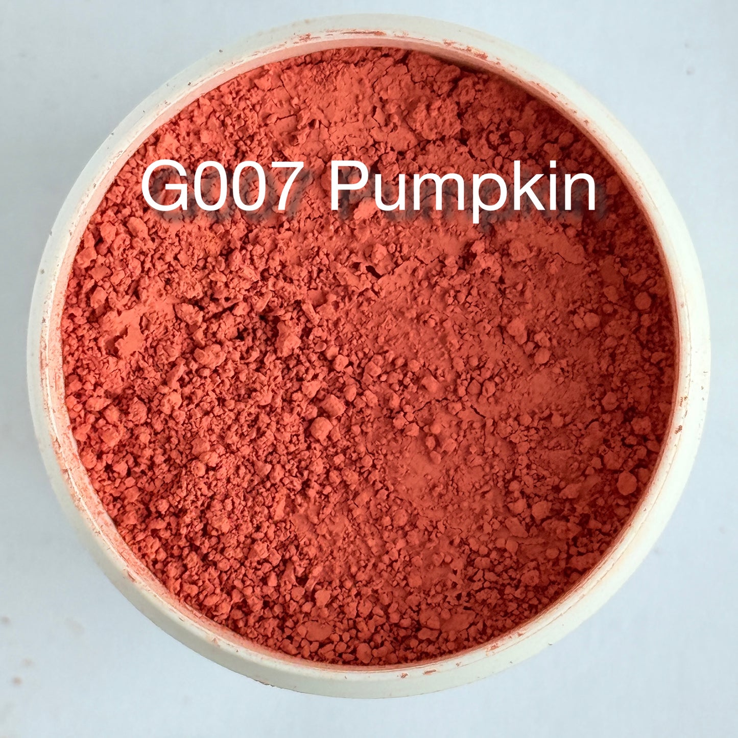 Onglaze Enamel Powder - 8g, Overglaze Painting Powder for Ceramics & Jewelry, Pumpkin No. G007