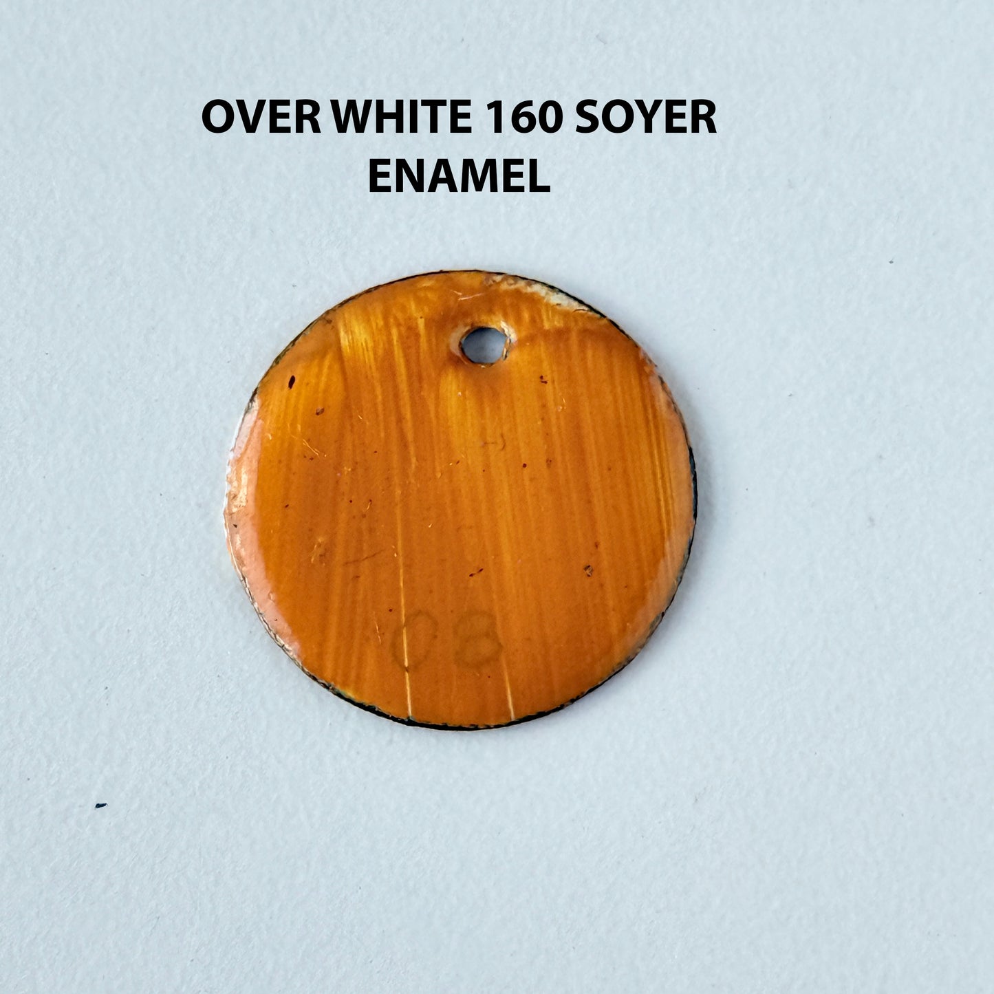 Onglaze Enamel Powder - 8g, Overglaze Painting Powder for Ceramics & Jewelry, Egg Yellow No. G008