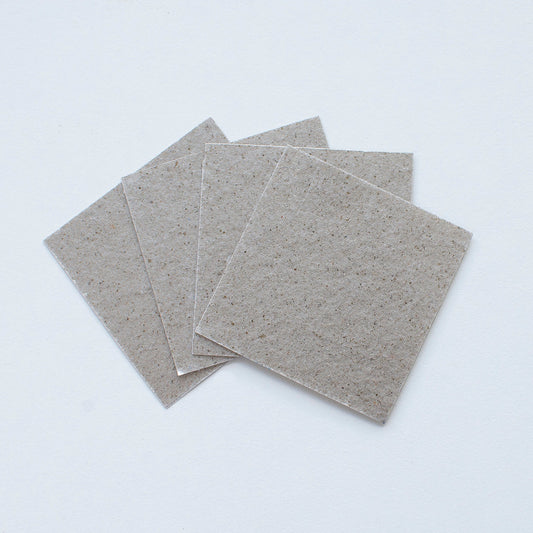 Mica Sheet 4 pcs., 55x55 mm., High Temperature Resistant Sheet For Enamelwork, Heat Proof Thick Mica Paper, Tools For Enamel Art