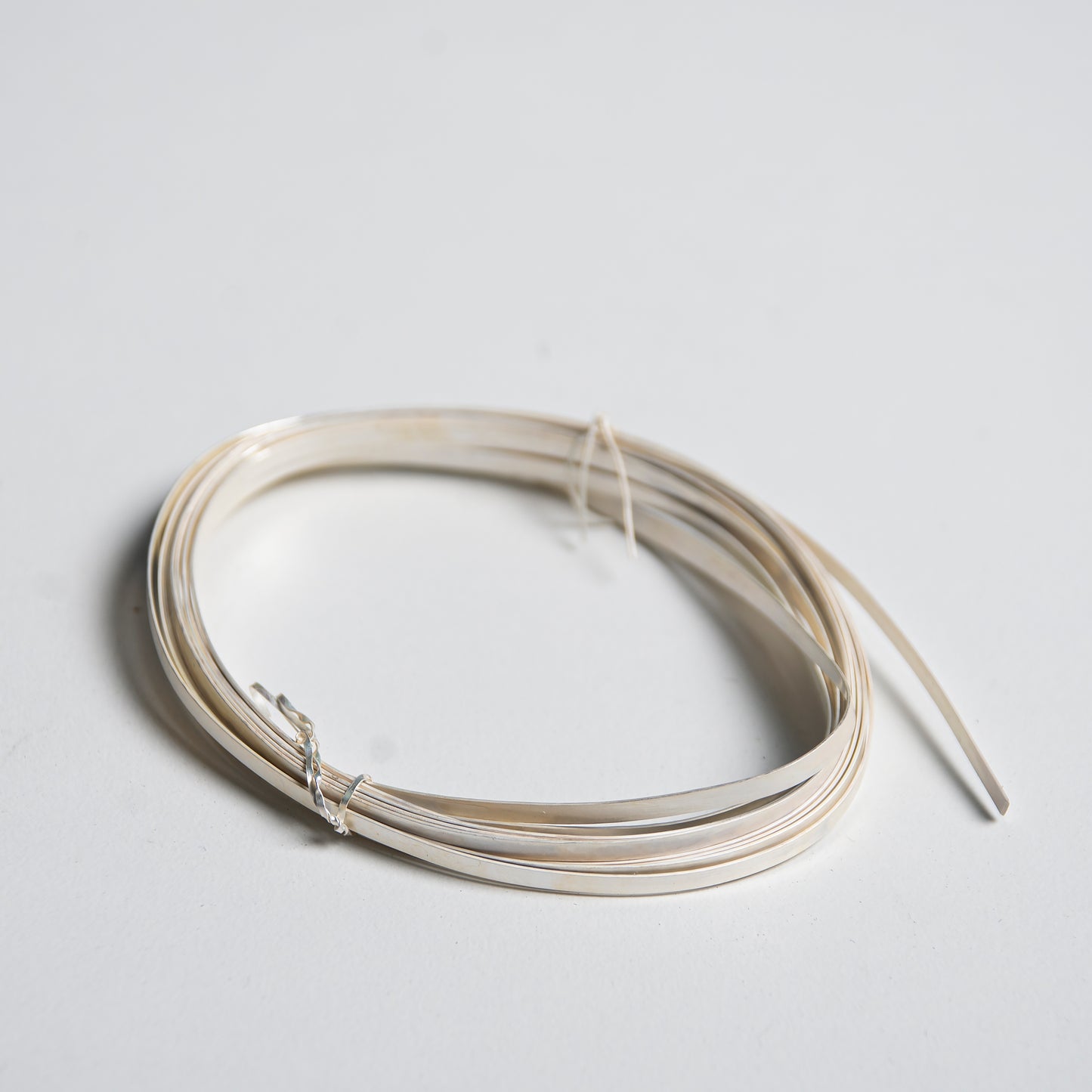 Sterling Silver Bezel Flat Wire 0,3x2,2 mm