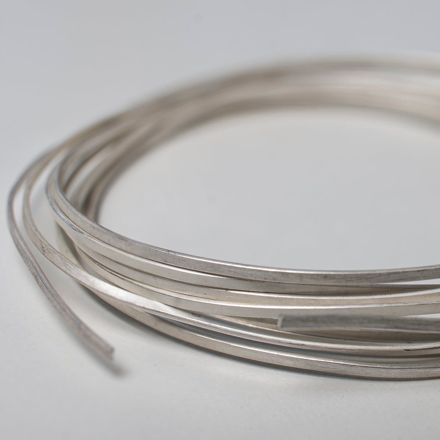 Flat Wire 0,6 x 1,2 mm, Handmade Wire, Sterling Silver 925 Strip, Silver Strip For Jewelry Making, Wire For Making Filigree