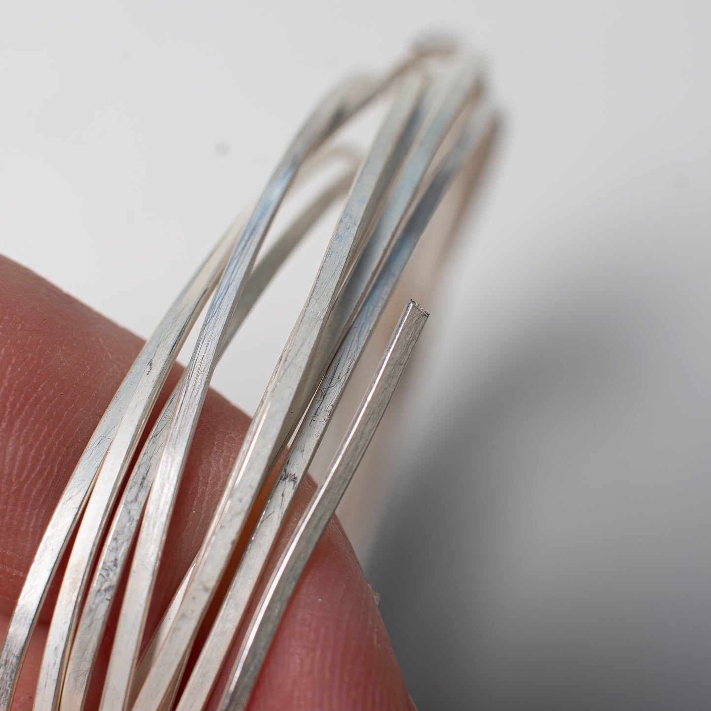 Flat Wire 0,6 x 1,2 mm, Handmade Wire, Sterling Silver 925 Strip, Silver Strip For Jewelry Making, Wire For Making Filigree