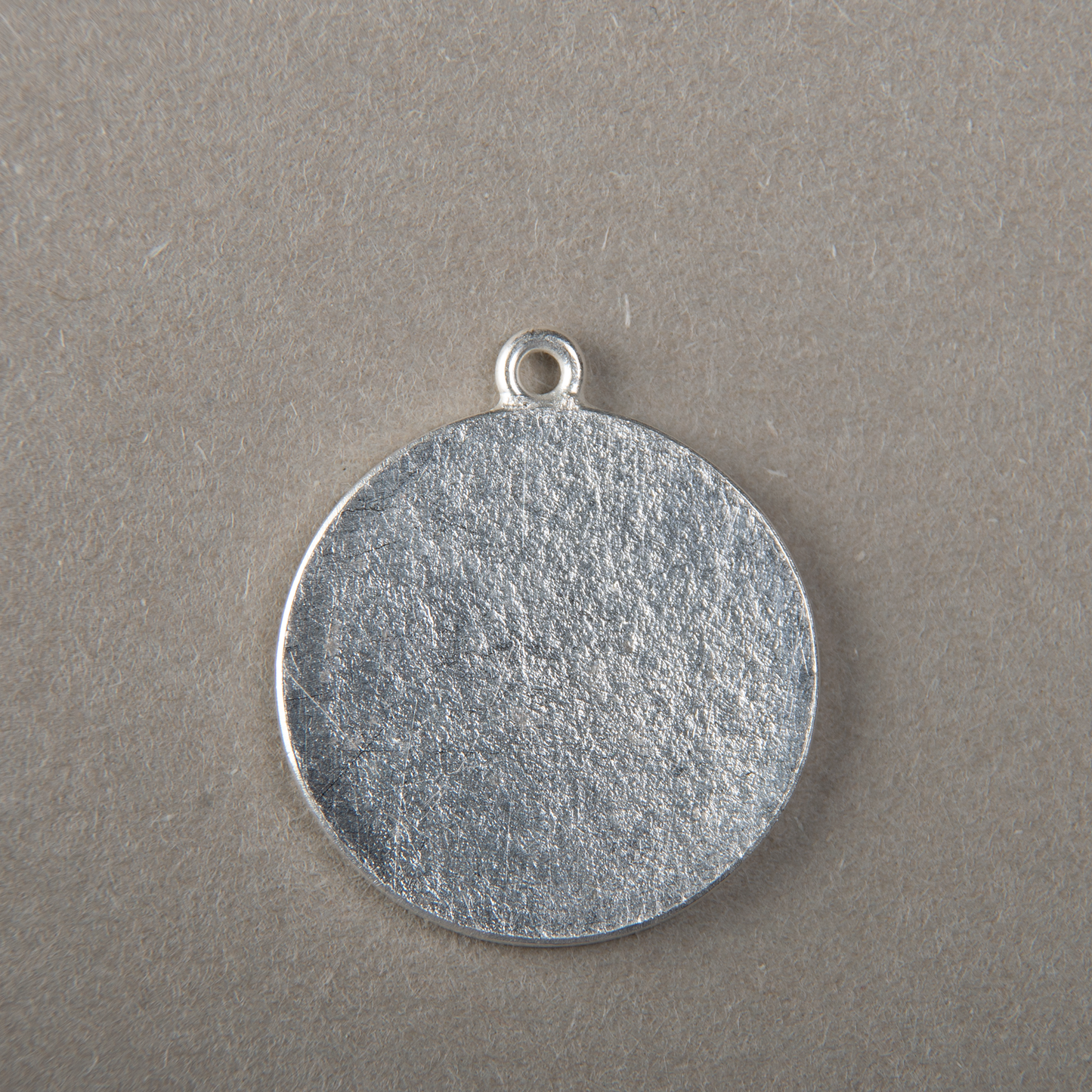 Round Sterling Silver Blank 19 mm For Enamelling, No Need To Add Foil Or Counter Enamel, 925 Form, Engraved Blank For Earrings Or Pendant