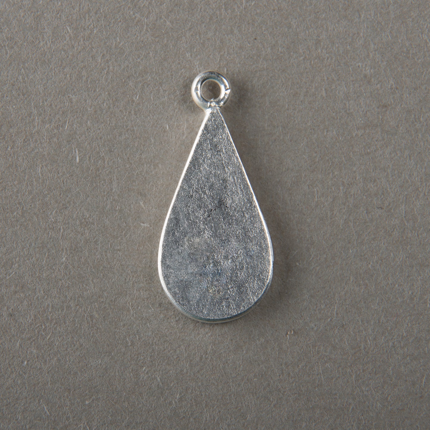 Small Teardrop Sterling Silver  17x9 mm Blank For Enamelling, No Need To Add Foil Or Counter Enamel, 925 Form For Cloisonne Enamelling