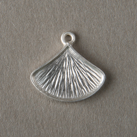 Wide Teardrop Sterling Silver 16x13 mm Blank For Enamelling, No Need To Add Foil Or Counter Enamel, 925 Form For Earrings Or Pendant