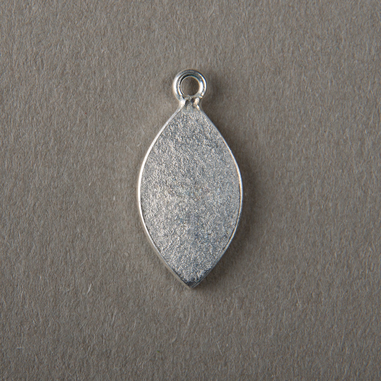 Leaf Form Sterling Silver 16x8 mm Blank For Enamelling, No Need To Add Foil Or Counter Enamel, 925 Form Prepared For Cloisonne Enamelling