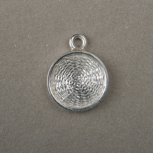 Small Round Silver Blank 11 mm For Enamelling,  Cleaned from Copper, Pickled Silver Blank, 925 Form For Cloisonne Enamelling Work