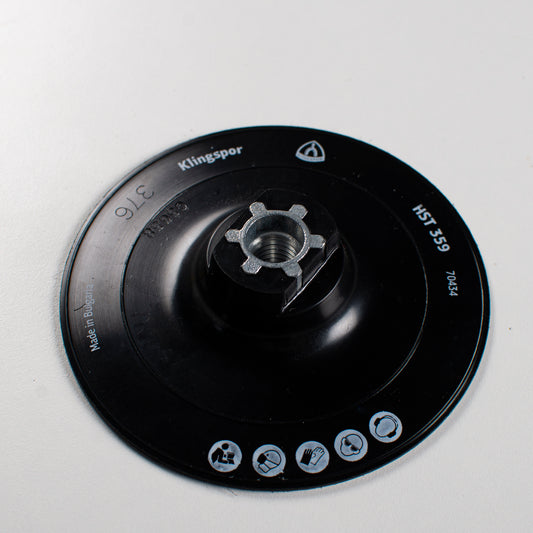 Backing Pad For Pillar Drill HST 359: Disc For Enamel And Metal Grinding