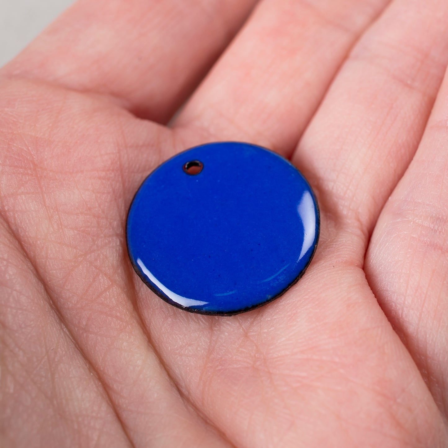 Blue Opaque Enamel Powder No 195, Glassed Enamel Powder (25g, 50g, 100g)