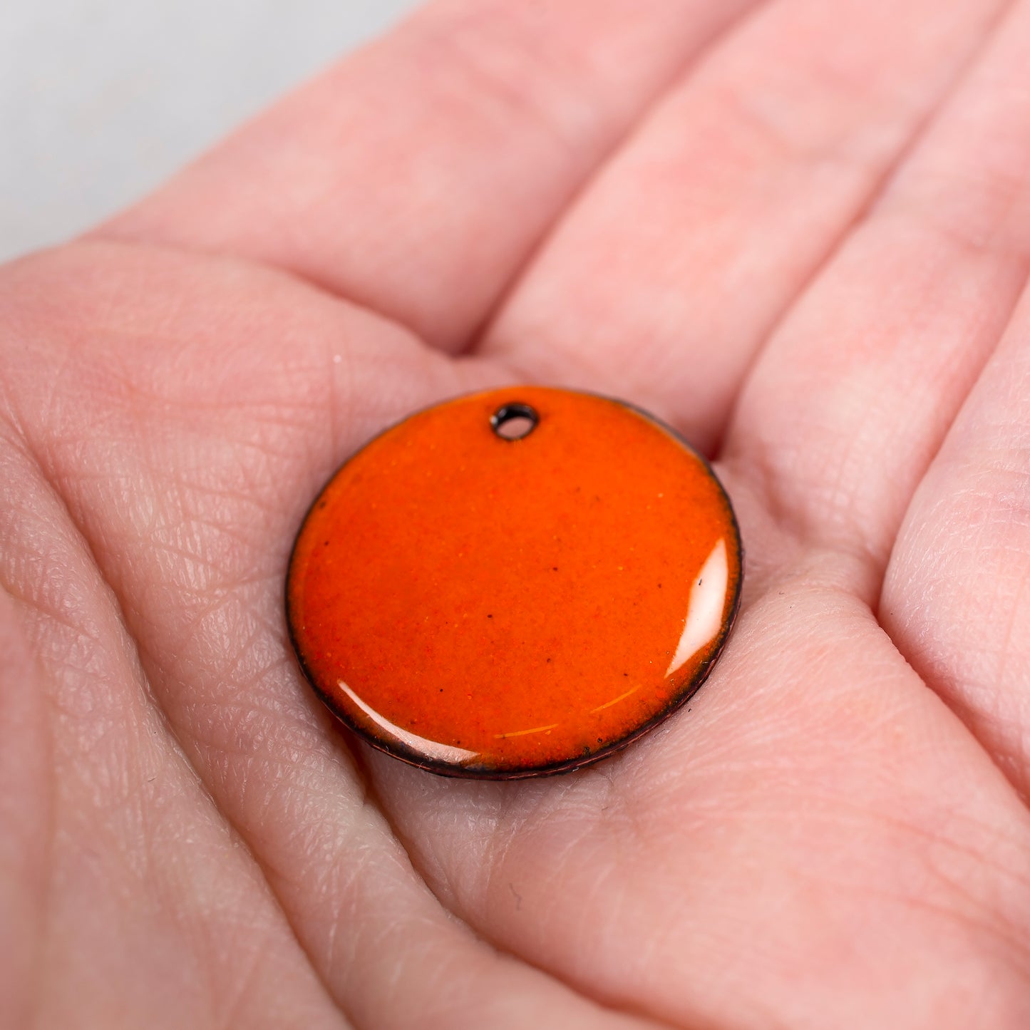 Orange Opaque Enamel Powder No 291, Glassed Enamel Powder (25g, 50g, 100g)