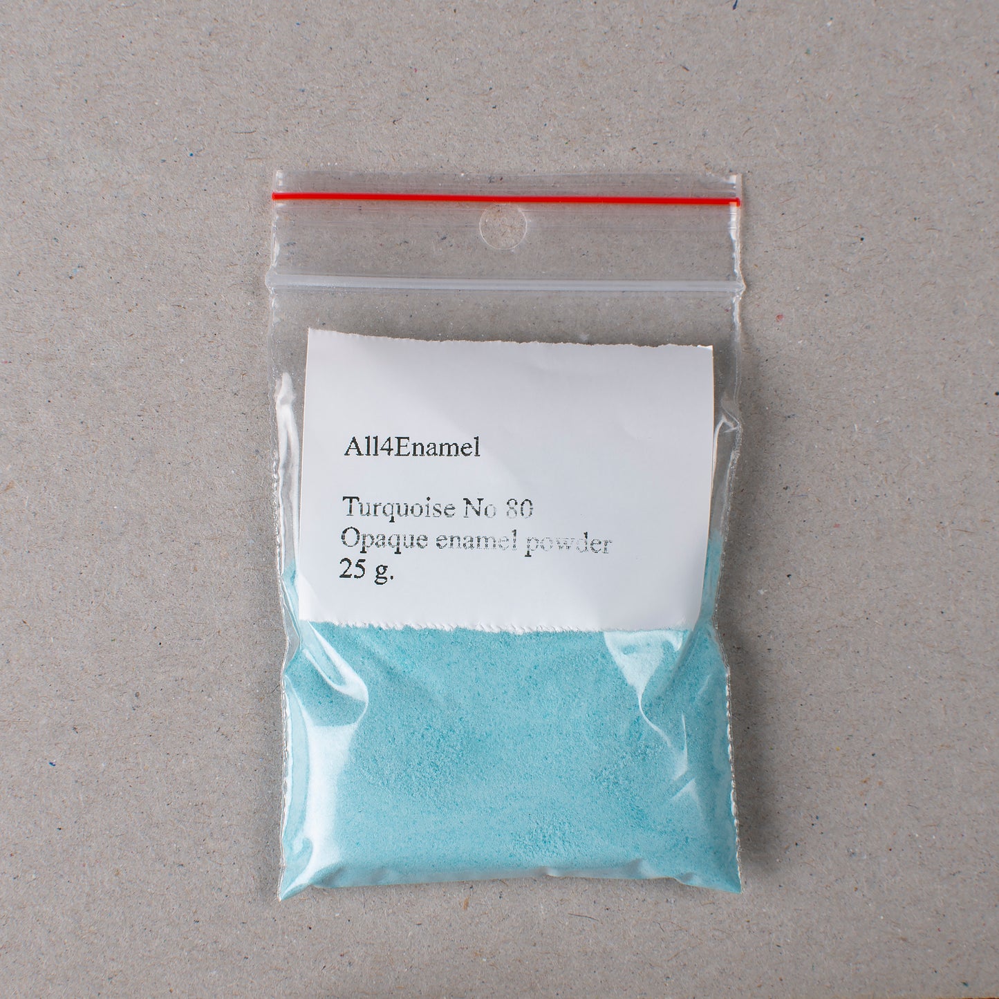 Turquoise Opaque Enamel Powder No 80, Glassed Enamel Powder (25g, 50g, 100g)