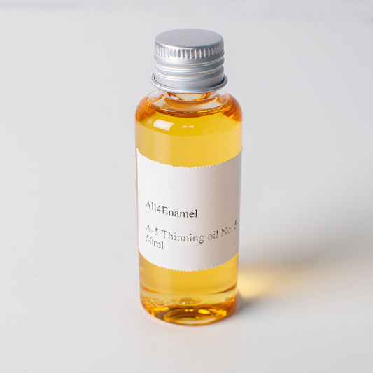 Thinning Oil No. 5 (50 ml), Mixing Medium for Enamel Painting, Jewelry Enameling Supplies