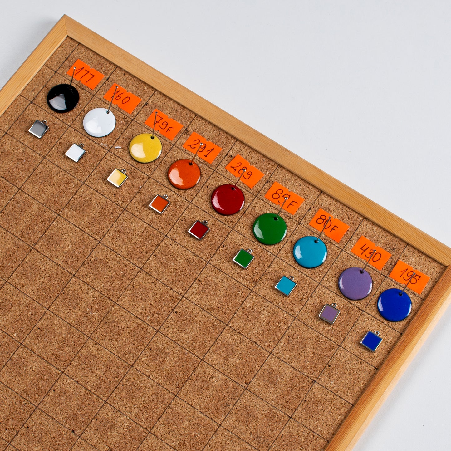 Blue Opaque Enamel Powder No 195, Glassed Enamel Powder (25g, 50g, 100g)