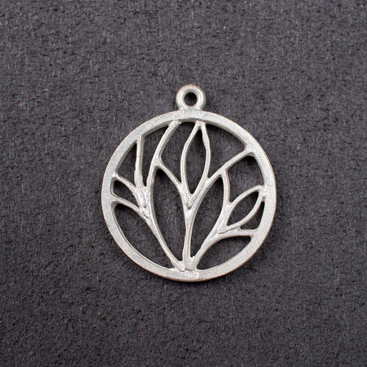 Sterling Silver Plique-à-jour Form (Window Enamel Blanks) 1 pcs, Copper-Free Base