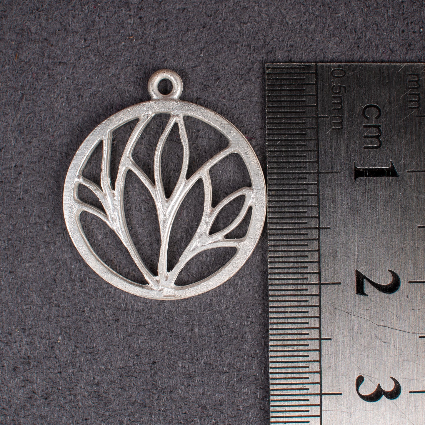 Sterling Silver Plique-à-jour Form (Window Enamel Blanks) 1 pcs, Copper-Free Base