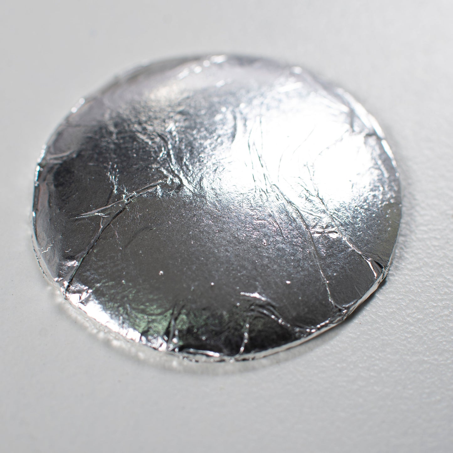 Silver Foil Enameling Blanks – Curved Copper Discs for Jewelry Making