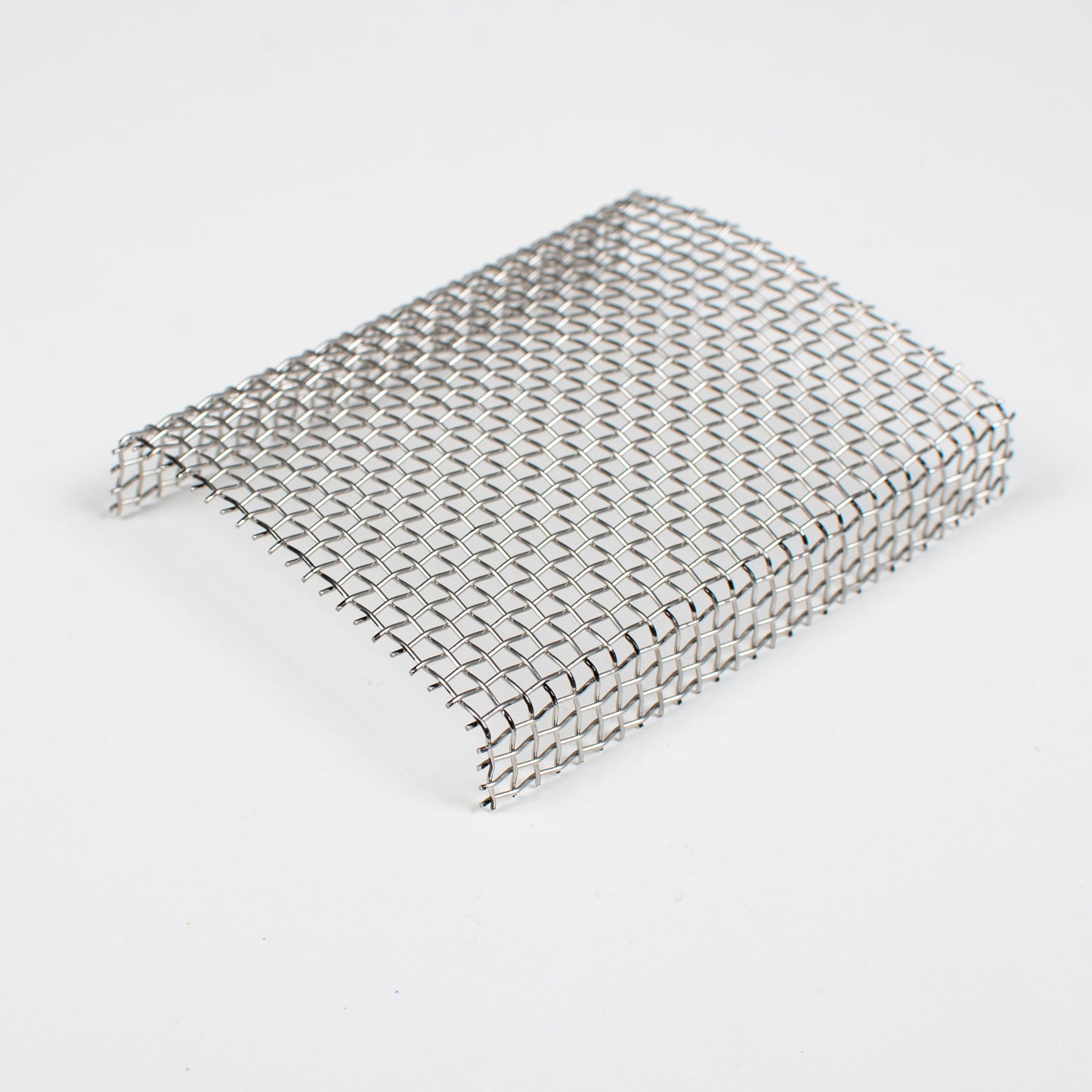 Firing Mesh 8, Bended Enameling Rack (9x11 cm)