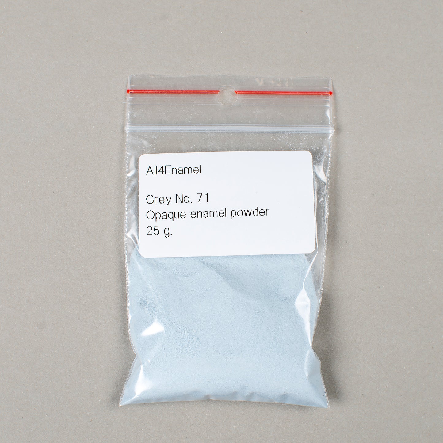 Opaque Enamel Powder Light Grey No 71 (25g, 50g, 100g)