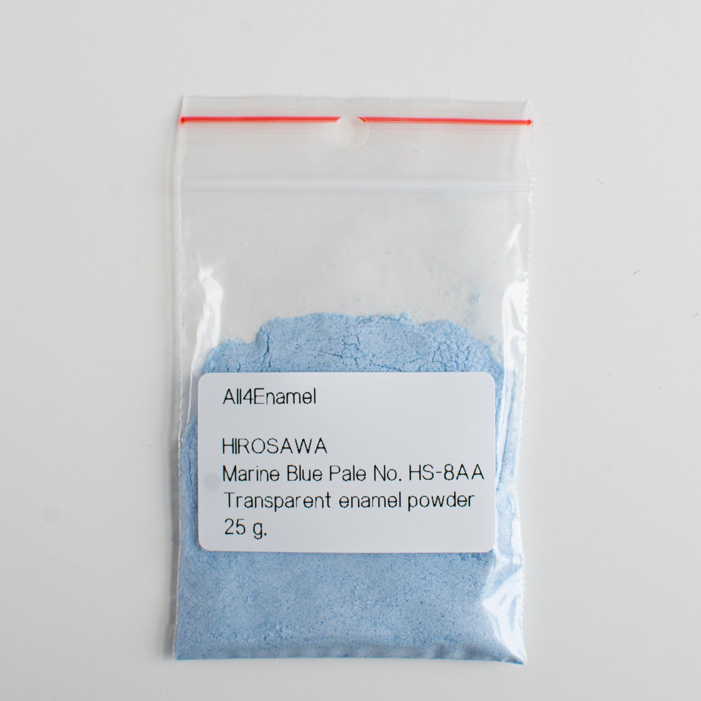 Marine Blue Transparent Enamel Powder: Hirosawa HS-8AA, 25g.