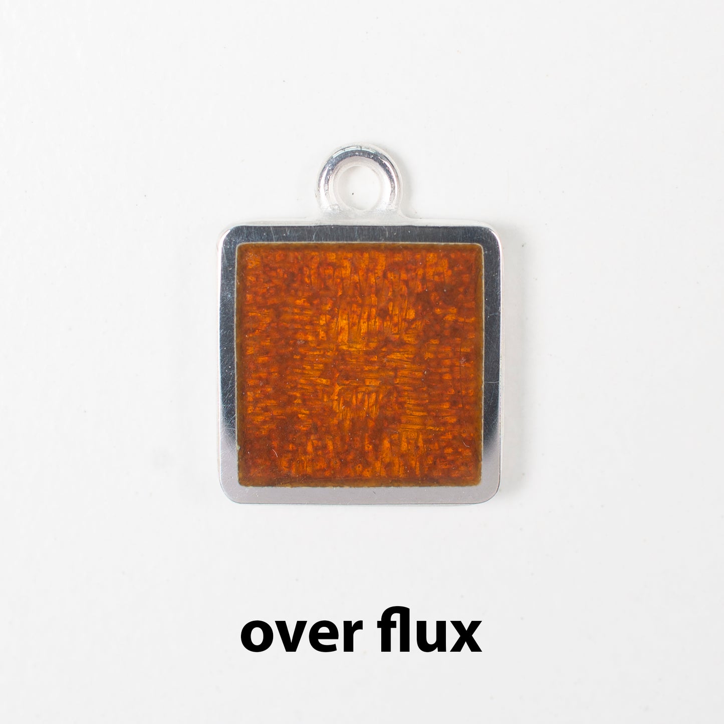 100g. Vitreous Enamel Powder Orange Light Transparent Enamel No. 109A (NIHONSHIPPOU)