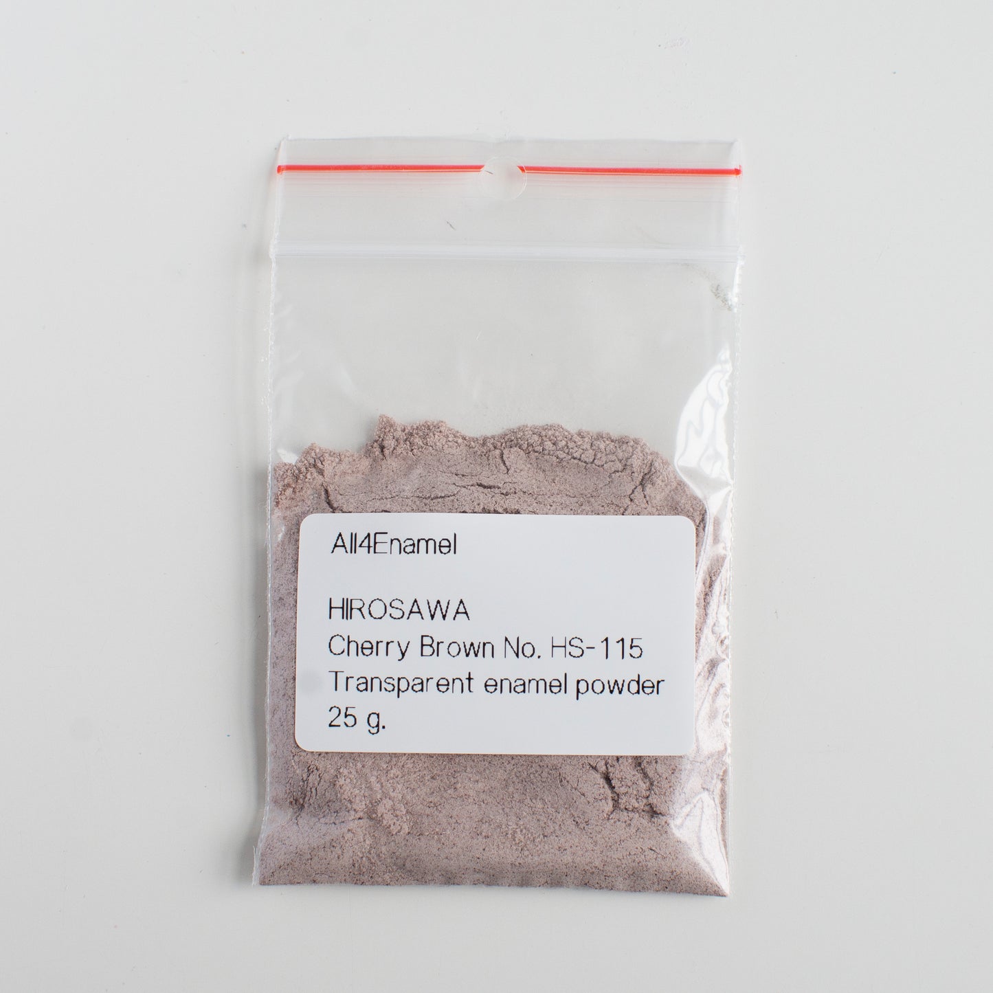 Cherry Brown Transparent Enamel Powder: Hirosawa HS-115 (25g, 50g, 100g)