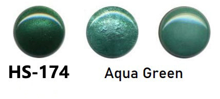 Aqua Green Transparent Enamel Powder: Hirosawa Enamel No HS-174, (25g, 50g, 100g)