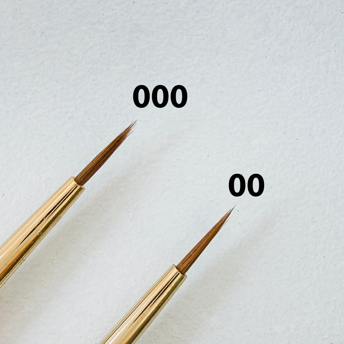 Professional Red Sable Brush, 00 and 000 Size Brush For Enamelling