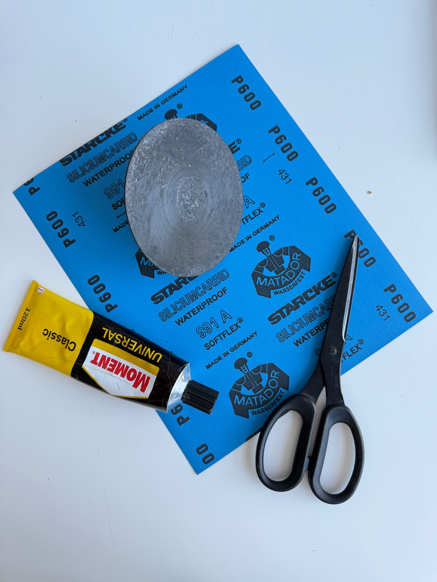 Backing Pad For Pillar Drill HST 359: Disc For Enamel And Metal Grinding